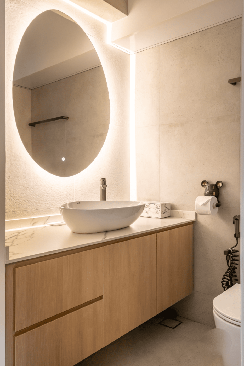 Dailyceed Design Studio  - Minimalistic / Scandinavian - Common Bathroom - Resale HDB - $88,000