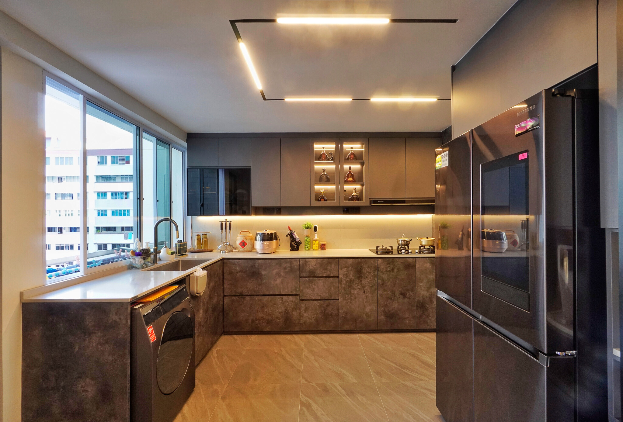 Supaspace Pte Ltd - Modern / Contemporary - Kitchen - Resale HDB - $52,803