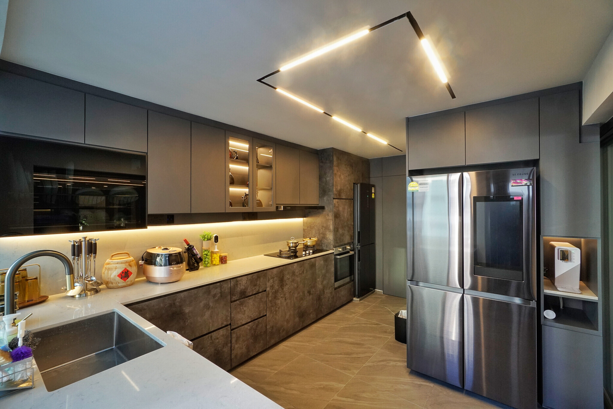 AA+C - Modern / Contemporary - Kitchen - Resale HDB - $52,803